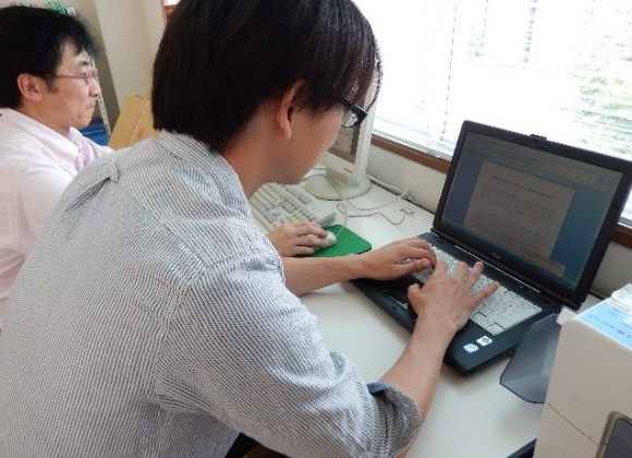パソコン入力作業